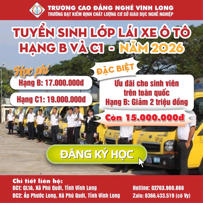 Trường Cao đẳng nghề Vĩnh Long